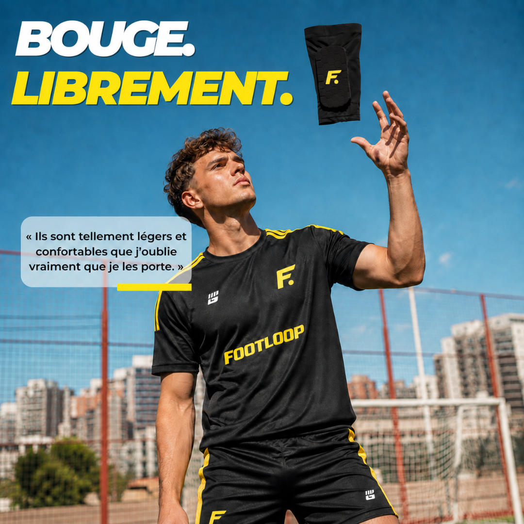 Protège-tibias intégrés Footloop™ Shin Pro