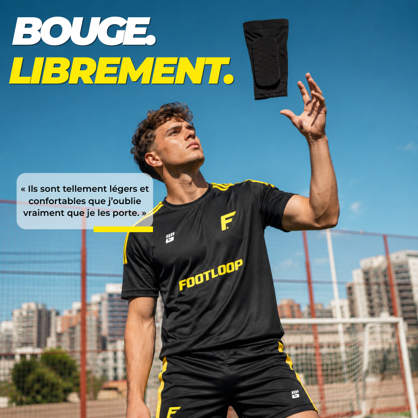 Protège-tibias intégrés Footloop™ Shin Pro