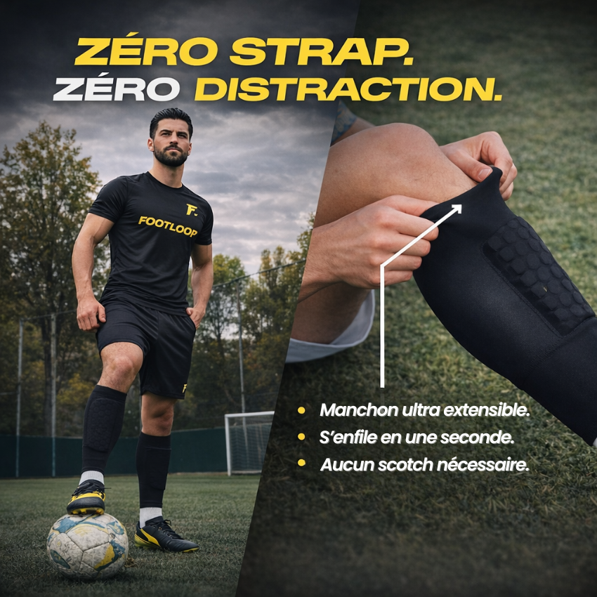 Protège-tibias intégrés Footloop™ Shin Pro