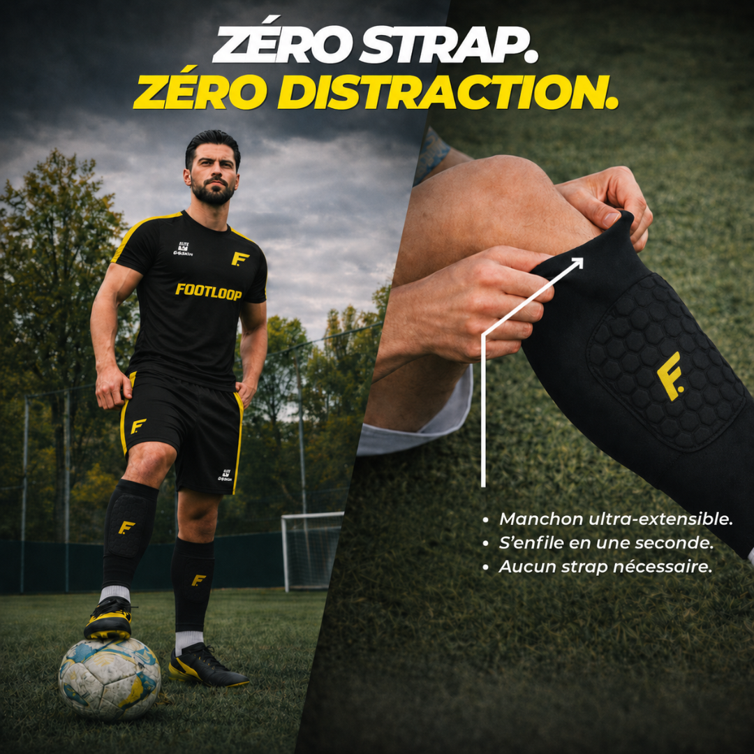 Protège-tibias intégrés Footloop™ Shin Pro