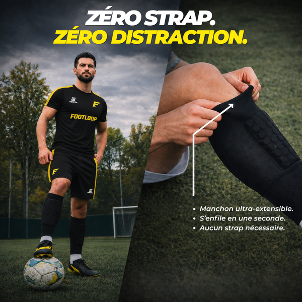 Protège-tibias intégrés Footloop™ Shin Pro