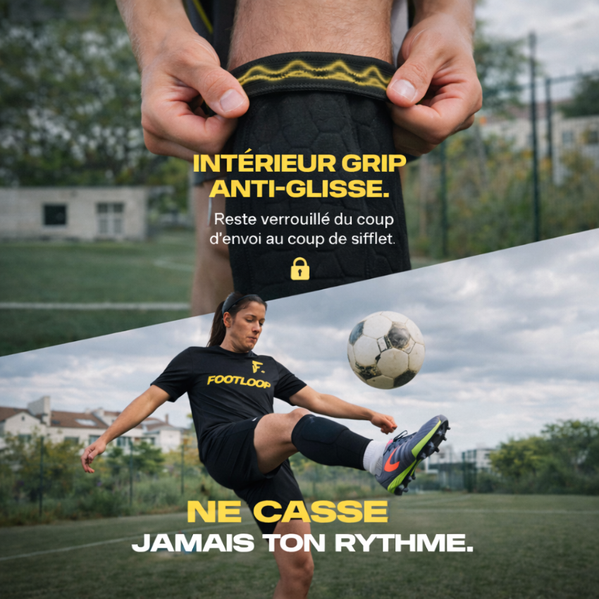 Protège-tibias intégrés Footloop™ Shin Pro