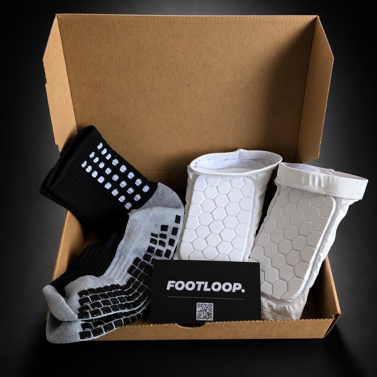 Protège-tibias intégrés Footloop™ Shin Pro